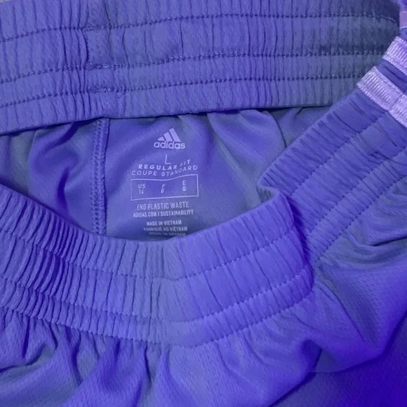 Adidas light blue shorts - Picture 2 of 2